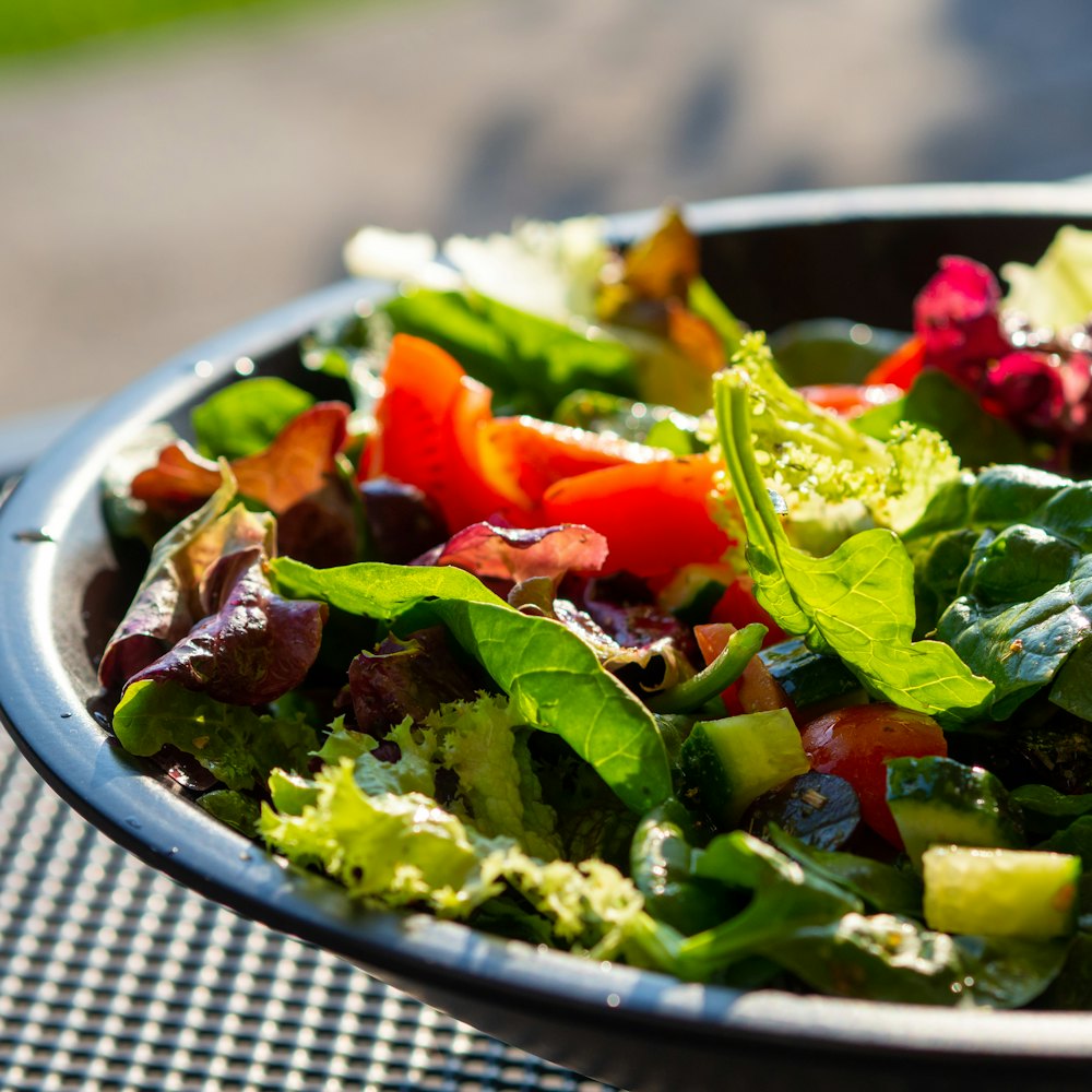 Fresh garden salad