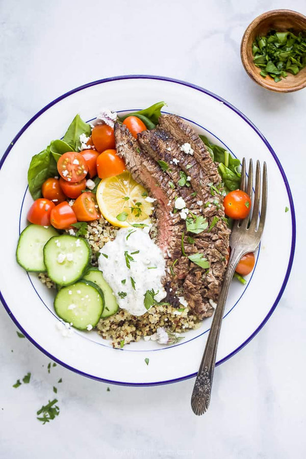 Steak Mediterranean Bowl