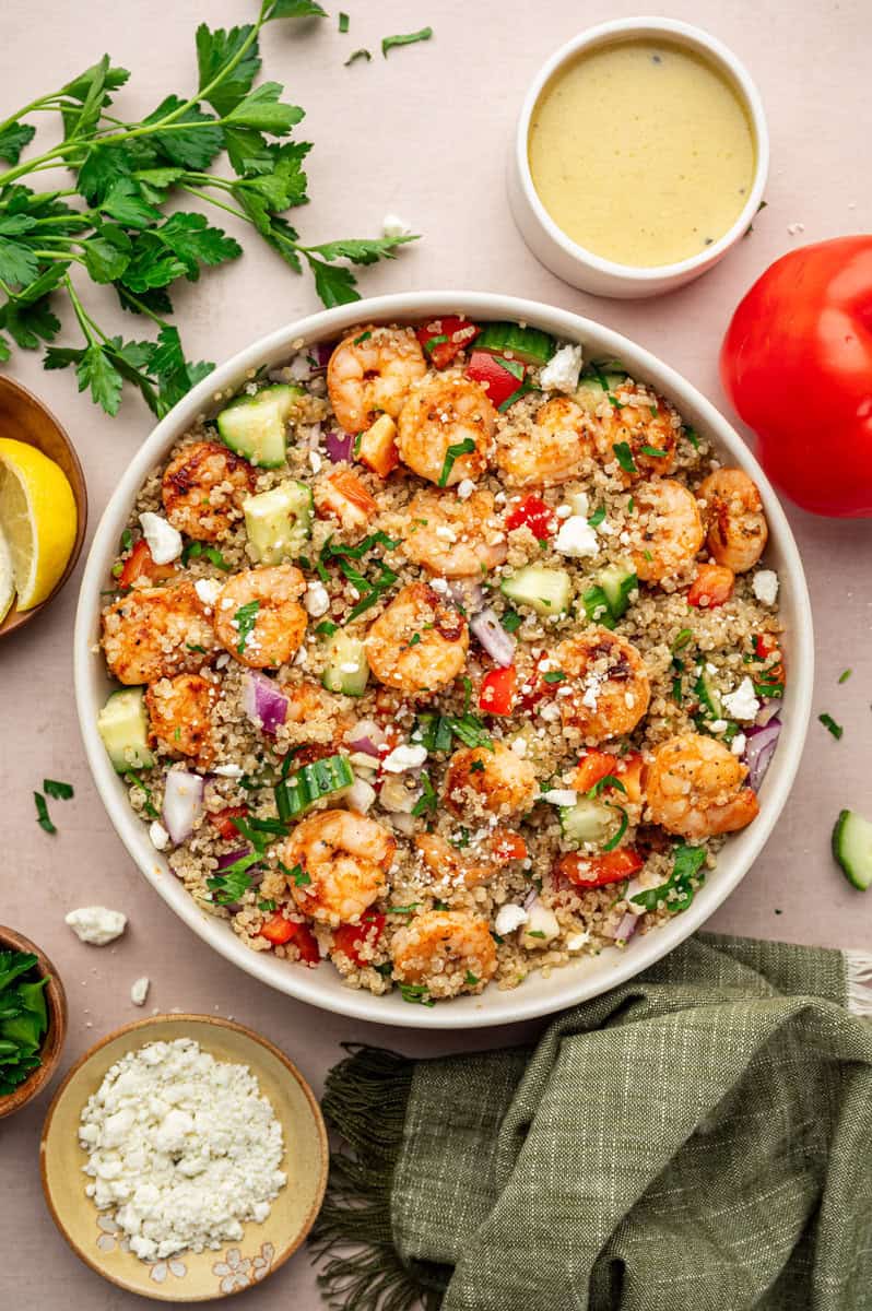 Shrimp Mediterranean Bowl