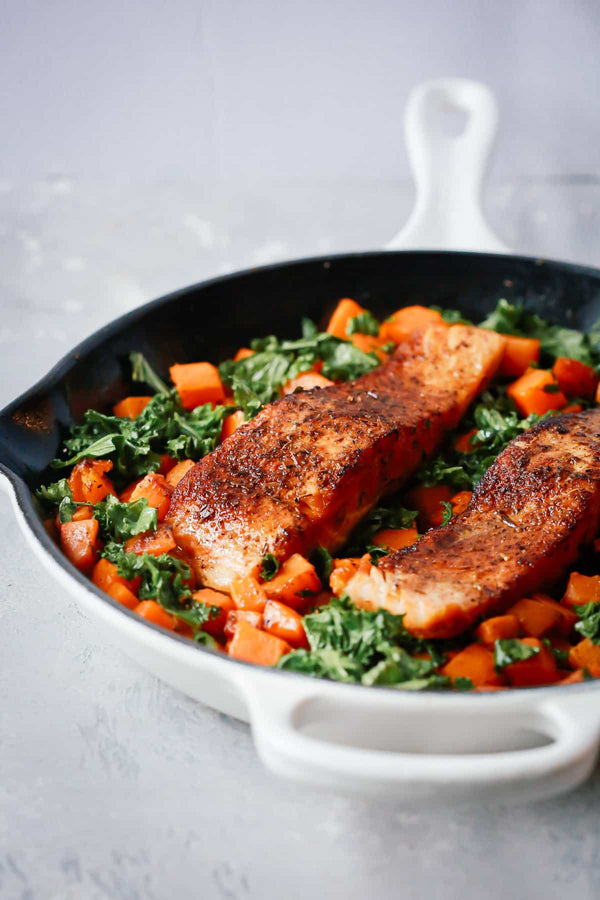 Salmon & Sweet Potatoes