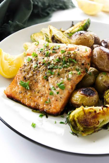 Brussels & Potatoes Plate
