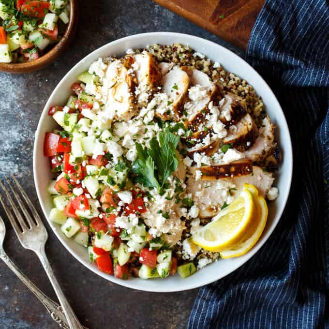 Chicken Mediterranean Bowl