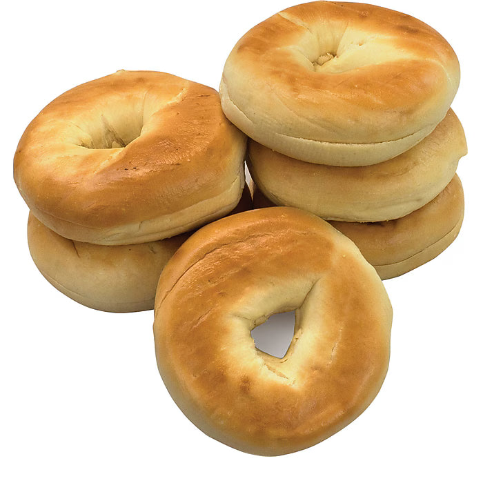 Plain Bagels (6-pack)